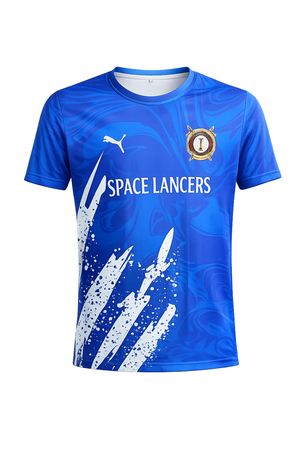 Customized Tshirt - Space Lancers - Blue