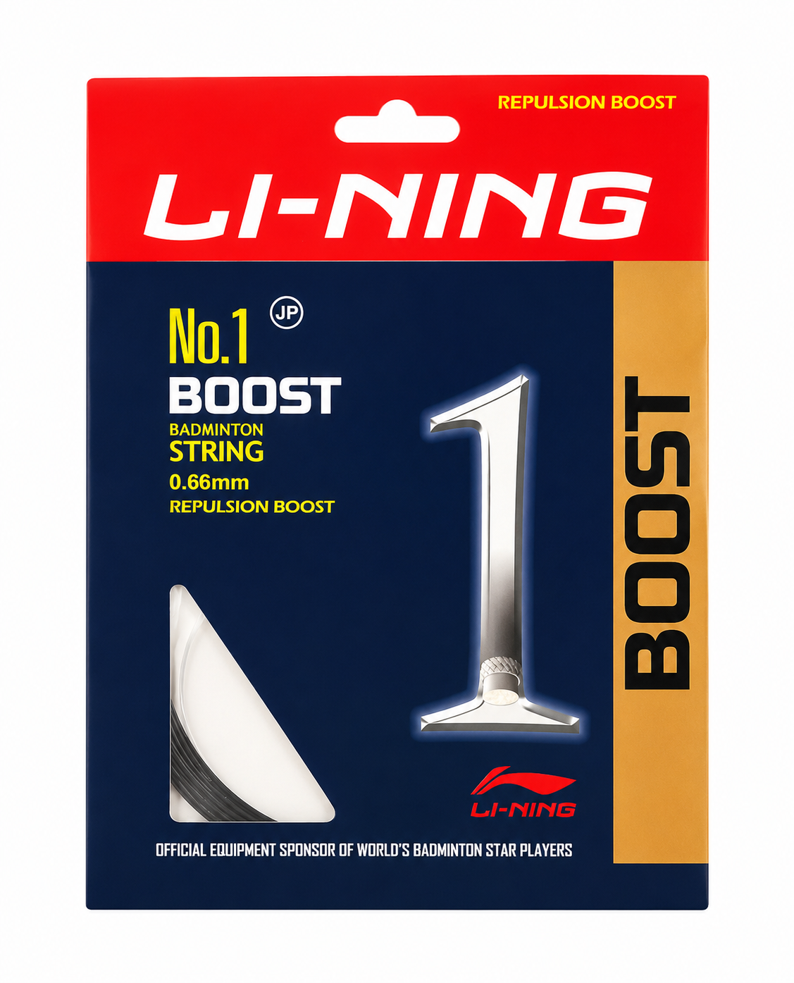 LI NING-STRING-NO.1 BOOST-BLACK