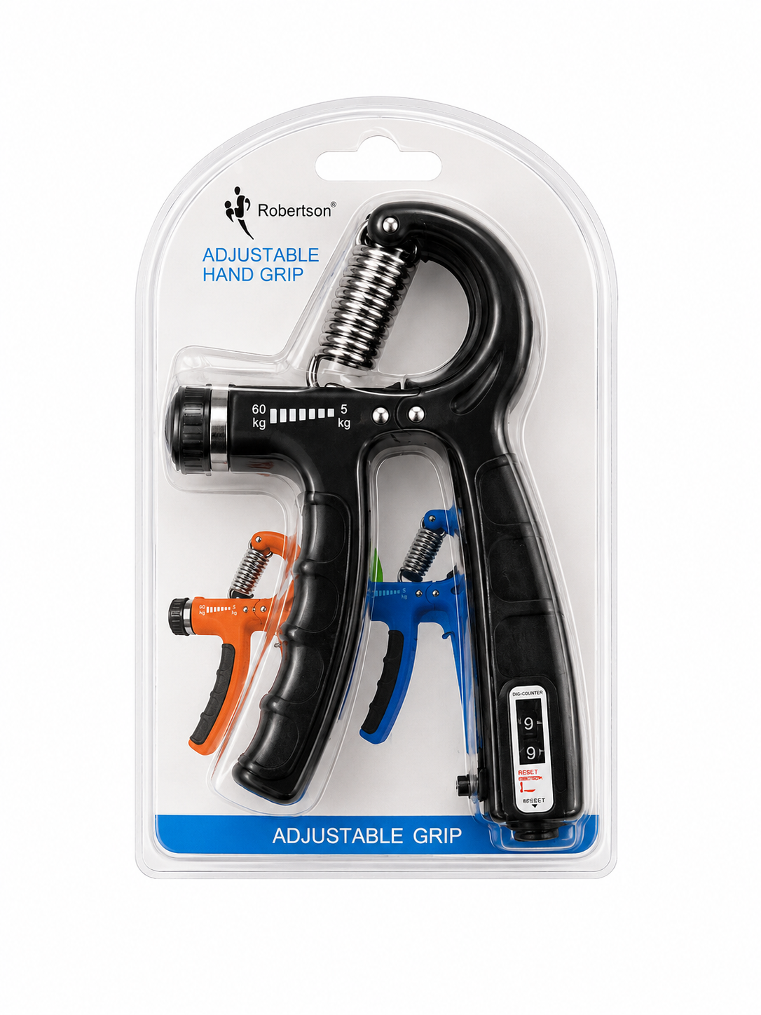 ROBERTSON - HAND GRIP WITH COUTER - BLACK