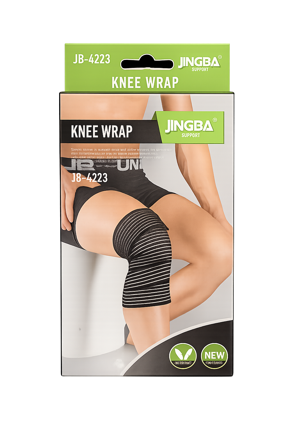 JINGBA SUPPOROT- KNEE WRAP - BLACK