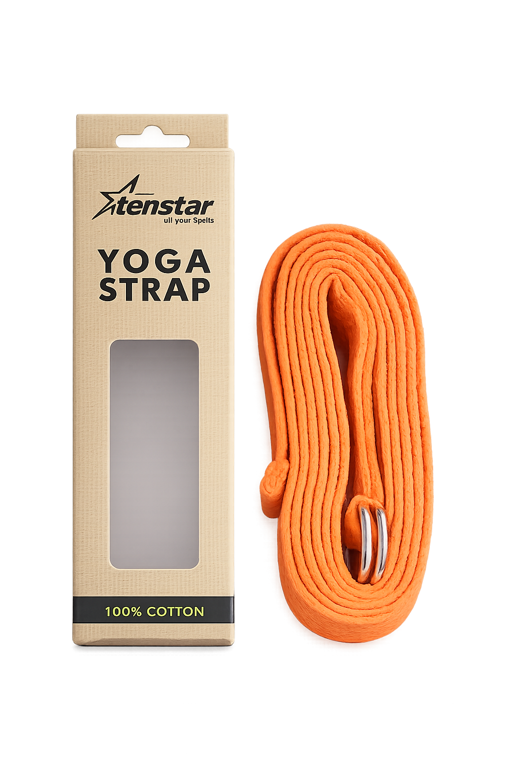 TENSTAR - YOGA STRAP - ORANGE