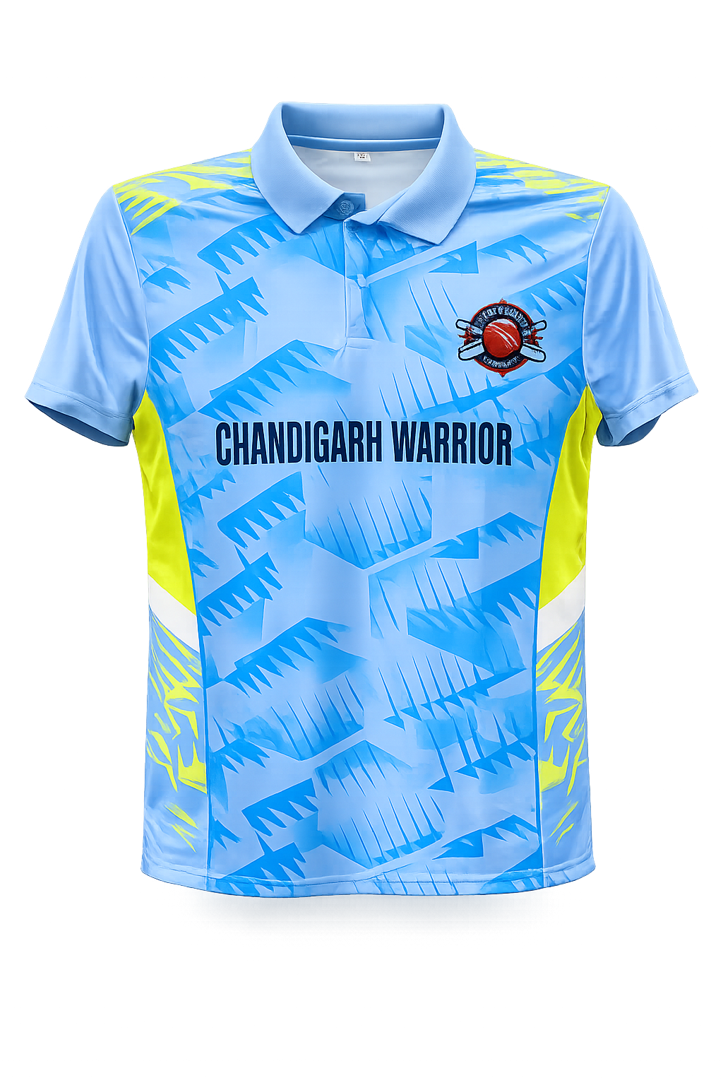 Customized Tshirt - Chandigarh Warrior - Blue