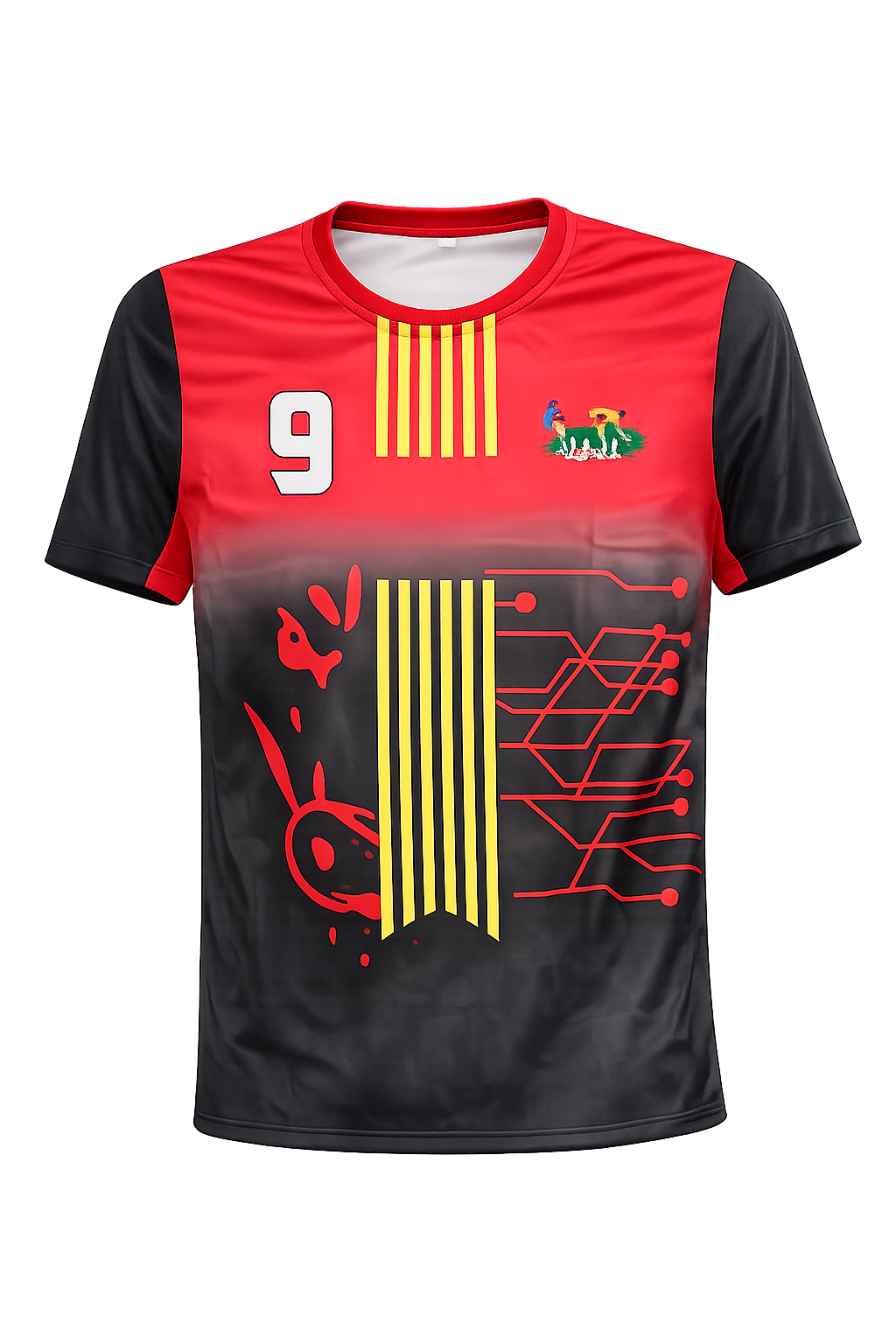 Customized Tshirt - Electric Red