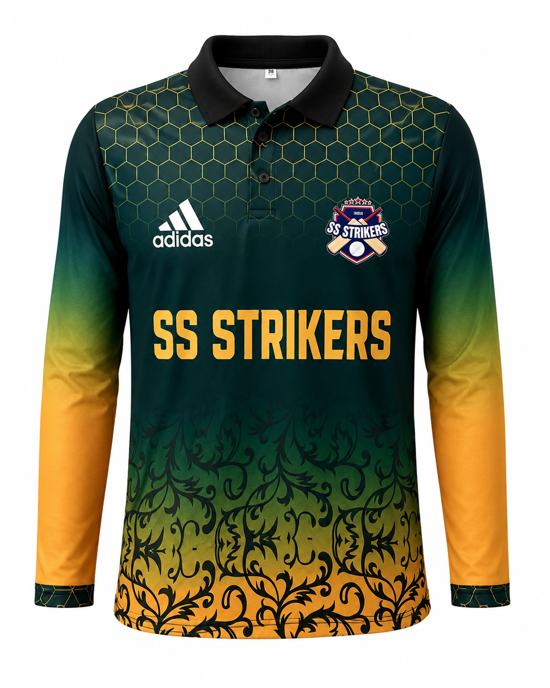 customized Tshirt - SS STRIKERS - Forest Olive