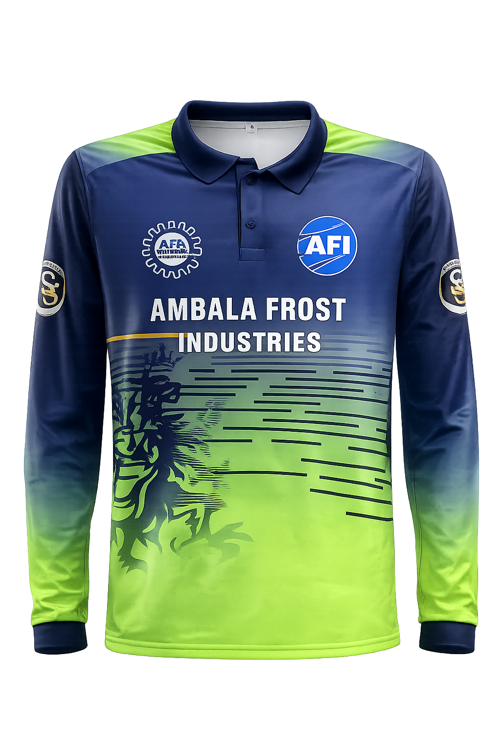 Customized Tshirt - Ambala Frost Industries - Royal Blue