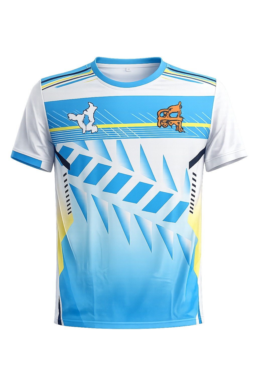 Customized Tshirt - Sky Blue