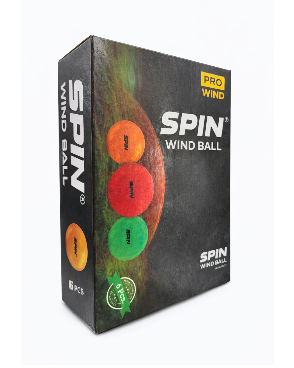 SPIN - Cricket Wind Ball - Box of 6