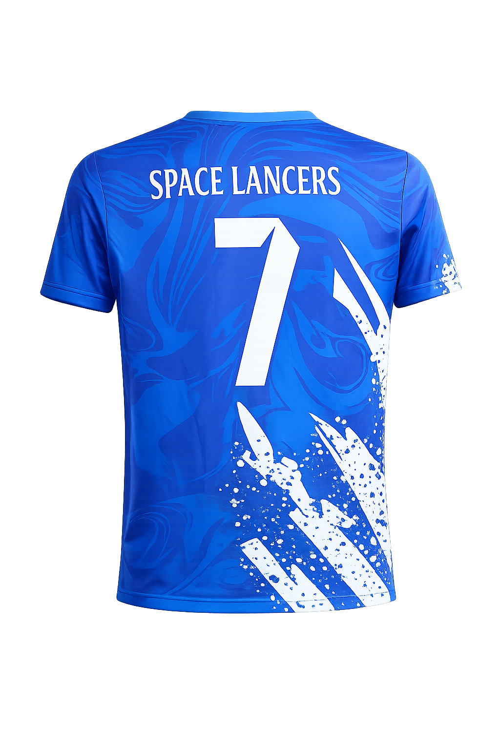 Customized Tshirt - Space Lancers - Blue