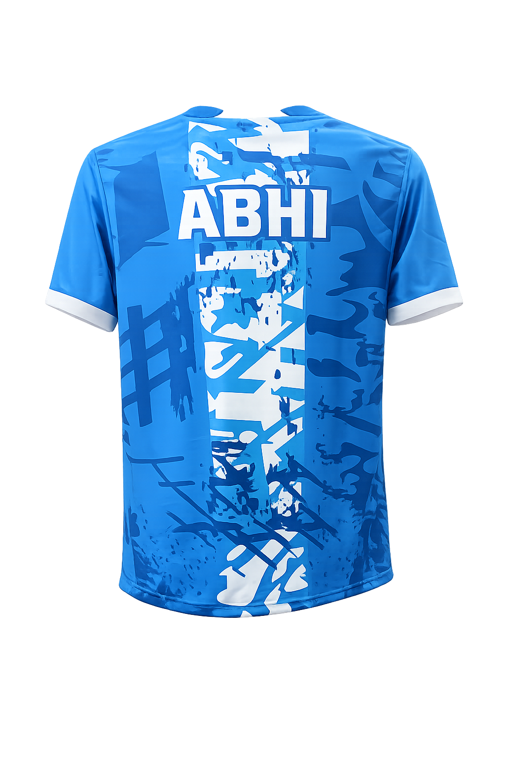 Customized Tshirt - Azure Blue