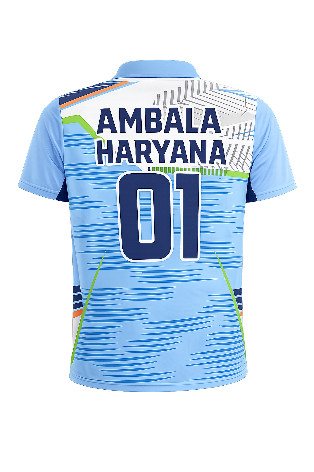 Customized Tshirt - Sky Blue