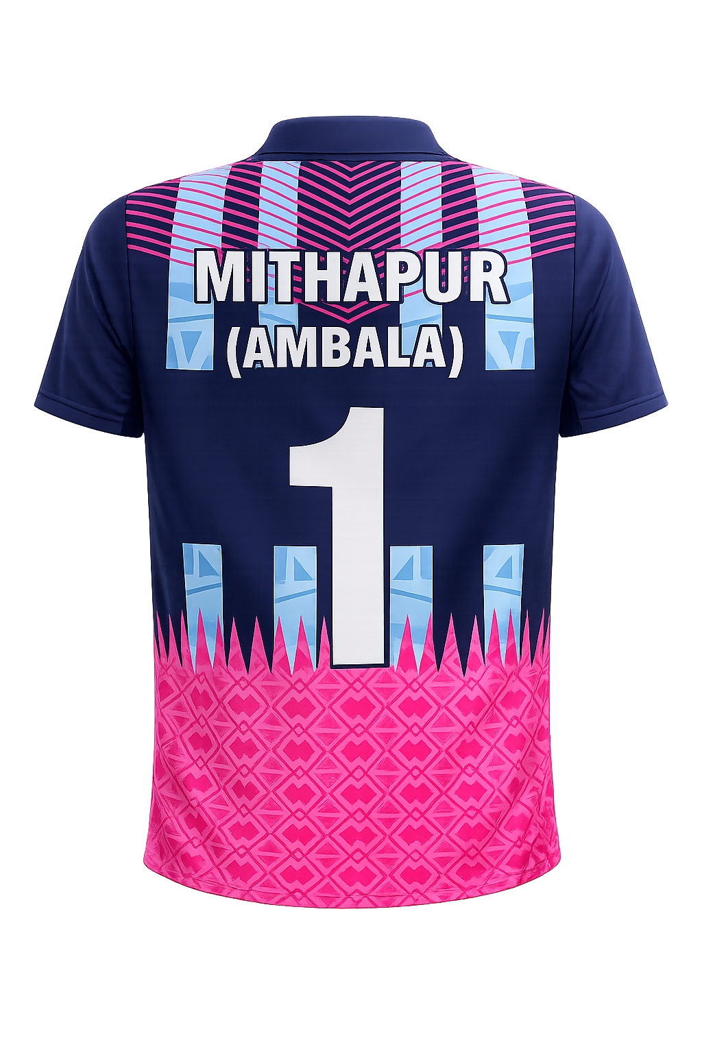 Customized Tshirt - HARYANA - Navy Blue