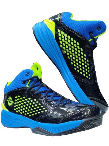 Warrior 2017 BS173 Basketball Shoes (Black/P Green)