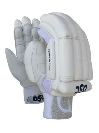 Condor Edge White Cricket Batting Gloves Mens Size