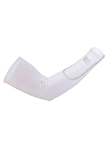 White Compression Arm Sleeve (Pack of 2)