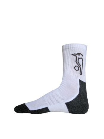 Blaze White/Grey Cricket Socks