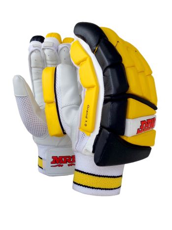 Genius Grand 1.0 Yellow Cricket Batting Gloves Mens Size