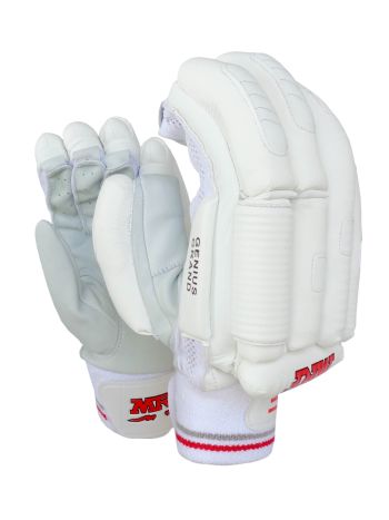 White Genius Grand Cricket Batting Gloves Mens Size