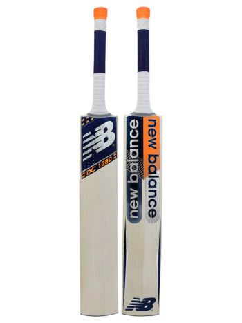 DC1280 (Blue/Orange) English Willow Cricket Bat Size SH