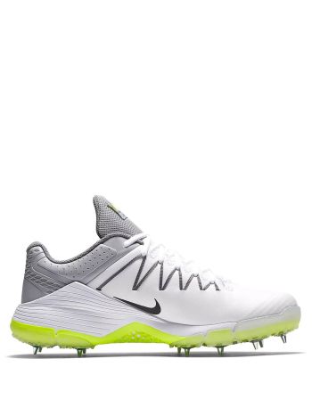Domain 2 White/Wolf Grey Cricket Spike Shoes