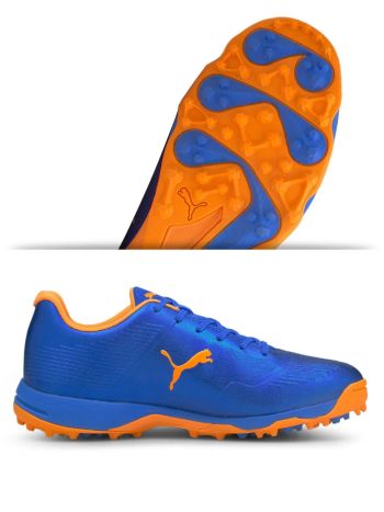 19 FH Bluemazing-Orange Glow x one8 19 Virat Kohli Cricket Shoes