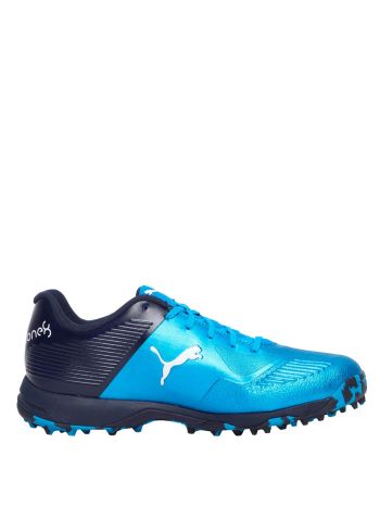 19 FH Bleu Azur Rubber Spikes (Blue) Men's Cricket Shoes