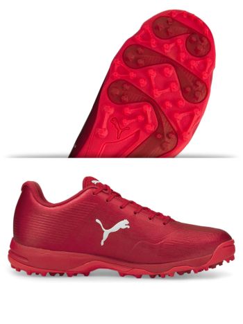 20 FH Urban Red-White-Sunblaze x one8 Virat Kohli Cricket Shoes