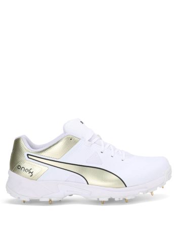 Virat Kohli X Spike 19.1 Gold/White Collectors Edition Cricket Shoes