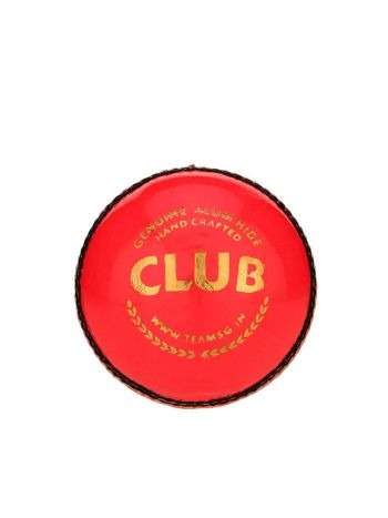 Club Pink High Quality Four-Piece Water Proof Cricket Leather Ball
