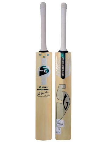Sunny 90 Years English Willow Cricket Bat Size SH (with Str8bat Sensor)