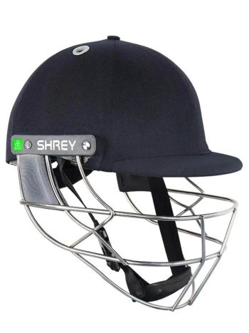 Koroyd Stainless Steel Navy Cricket Helmet