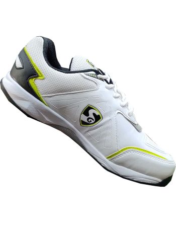 Scorer 5.0 Cricket Shoes White Black Lime