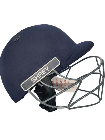 Performance Steel Cricket Helmet -Navy Blue